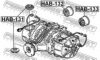 HONDA 50712S3VA01 Mounting, differential